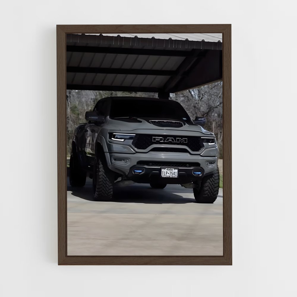 Poster Ram sous Abri – affiche Dodge (vue 5)